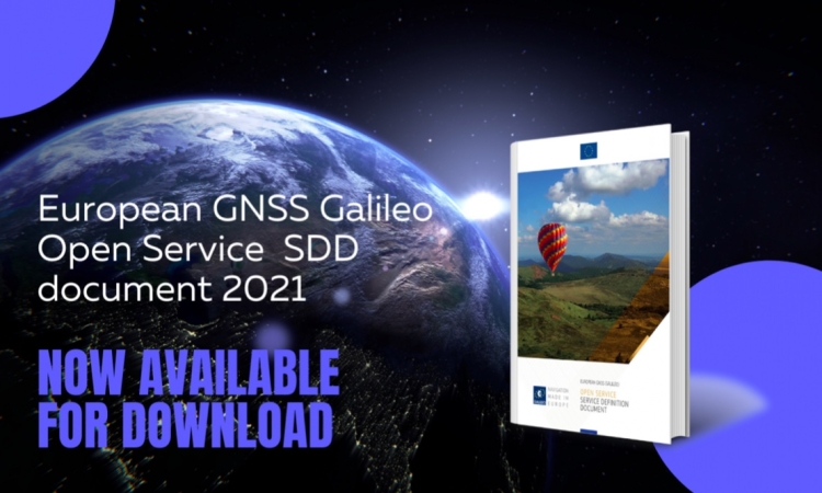 Galileo Open Service Definition Document version 1.2 now available for download